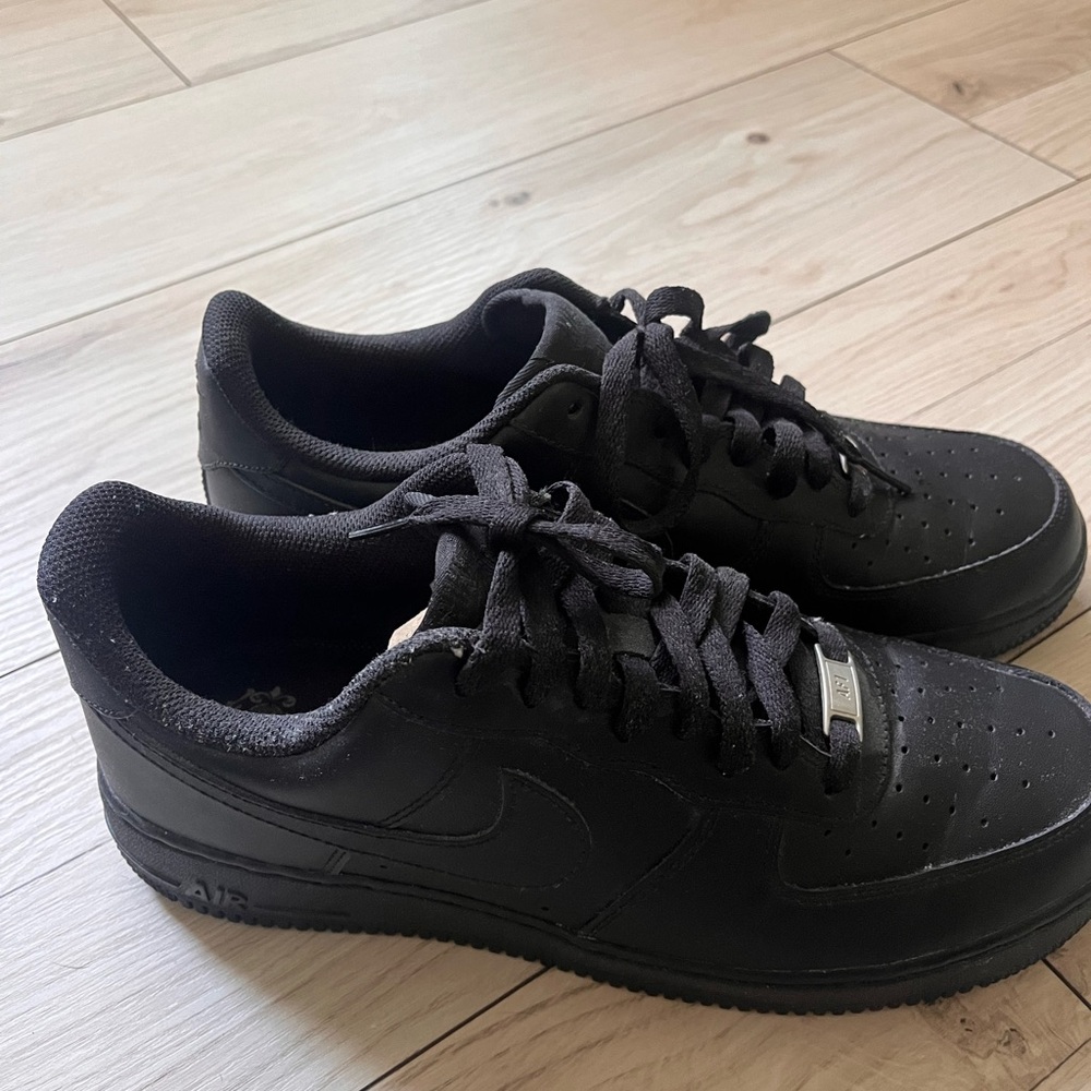 AF1 Nike Black Men's Sneakers - Picture 2 of 5